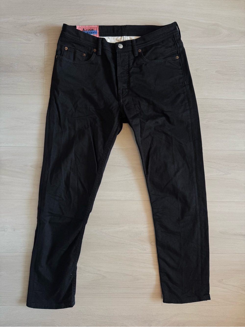 Acne Studios Black Bla Konst Men’s Jeans